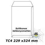 TC4 (229 x 324 mm) szilikonos bélésnyomatlan  boríték