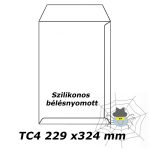 TC4 (229 x 324 mm) szilikonos bélésnyomott boríték