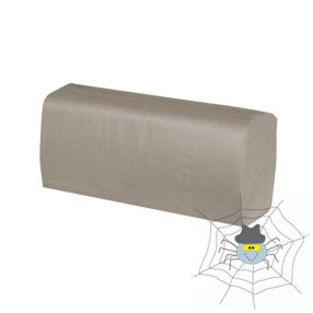 Kéztörlő Z hajtogatott 1 rétegű - natúr