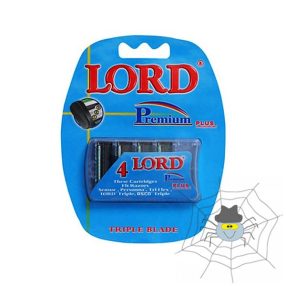 Lord Premium 3 pengés borotvabetét - 4 db/csomag