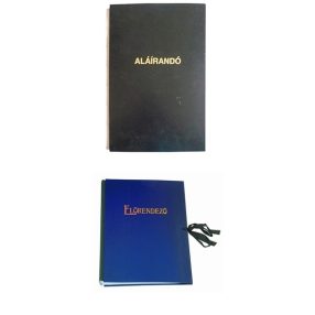 Aláírókönyvek - Előrendezők