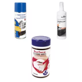 Tisztítókendők és folyadékok - sűrített levegő spray