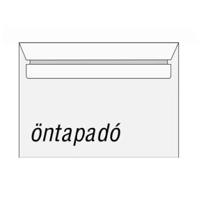 Öntapadós borítékok