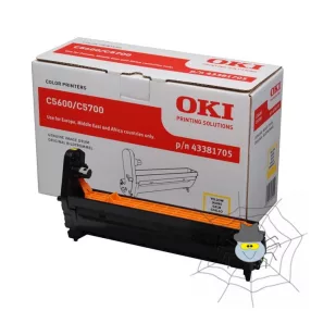 OKI C5600 "43381705" sárga dobegység