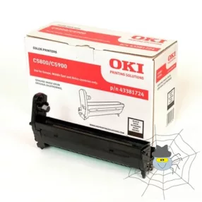 OKI C5800 "43381724" fekete dobegység