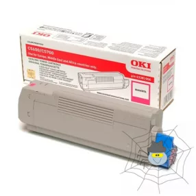 OKI C5600 "43381906" bíborvörös toner