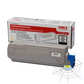 OKI C5850 / 5950 / MC560 "43865724" fekete toner