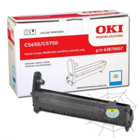 OKI C5650, 5750 "43870007" ciánkék dobegység