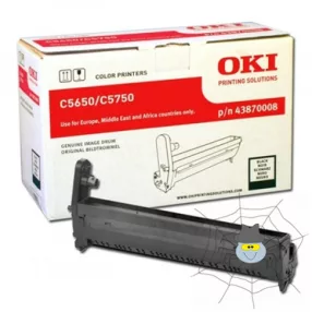OKI C5650, 5750 "43870008" fekete dobegység