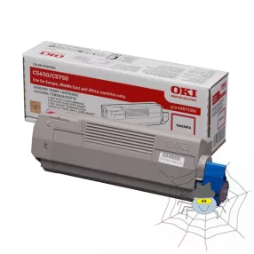 OKI C5650, 5750 "43872306" bíborvörös toner