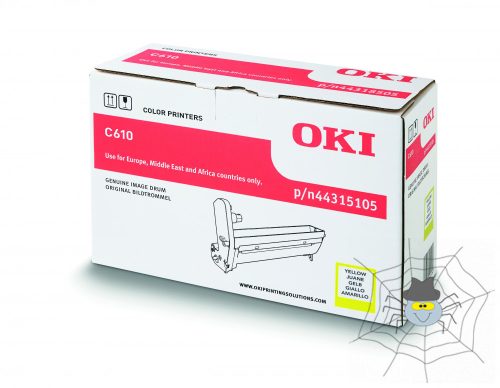 OKI C610 "44315105" sárga dobegység