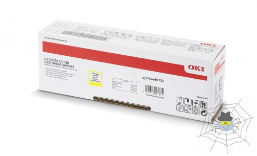 OKI C510/530 "44469722" sárga toner