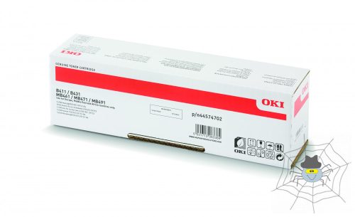 OKI 44574702 fekete toner