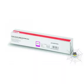   OKI C301, C321, MC332, MC342 "44973534" bíborvörös toner