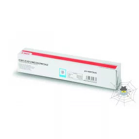   OKI C301, C321, MC332, MC342 "44973535" ciánkék toner