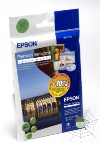 Epson 10x15 Félfényes Fotópapír 50lap 251g (Eredeti)