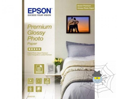 Epson A/4 Prémium Fényes Fotópapír 2x15lap 255g (Eredeti)