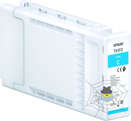 Epson T41F2 (C13T41F240) ciánkék tintapatron - 350 ml