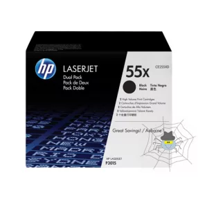 HP 55X "CE255XD" fekete toner csomag