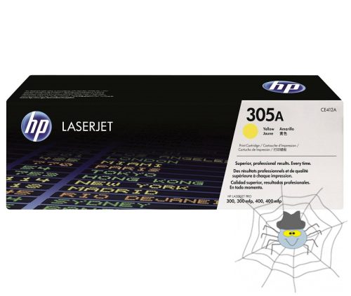 HP 305A "CE412A" sárga toner