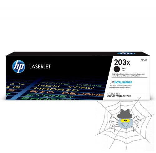 HP 203X "CF540X" fekete toner