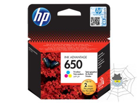 HP CZ102AE (No.650) színes tintapatron