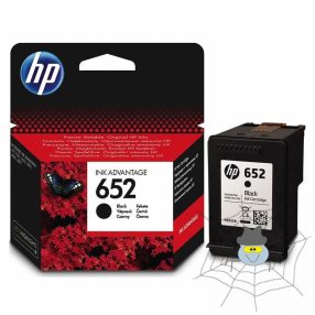 HP F6V25AE (No.652) fekete tintapatron