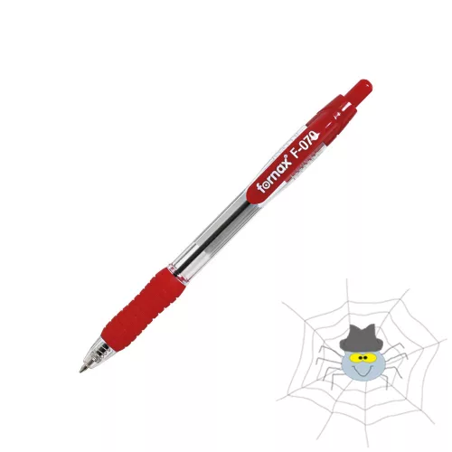 Fornax F-70 grip golyóstoll - írásszín piros