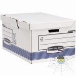   Archiváló konténer csapófedéllel, karton, 310 x 390 x 560 mm.,  Bankers Box System by Fellowes® 2 db/csomag, kék/fehér