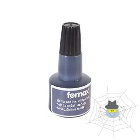 Bélyegzőfesték 30 ml, Fornax fekete