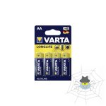 VARTA LONGLIFE LR06 AA ceruza elem - 4 db/csomag