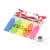 EVOFFICE műanyag nyíl 12,7x44 mm jelölőcímke 5 neon szín 5x20 db/csomag
