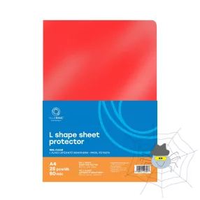   Genotherm 'L' A4, 80 micron piros 25 db/csomag, Bluering®,