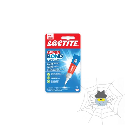 Pillanatragasztó 3g Loctite Super Bond Pure gél