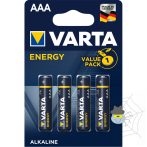 Varta Energy AAA elem mikro LR03 - 4 db/csomag