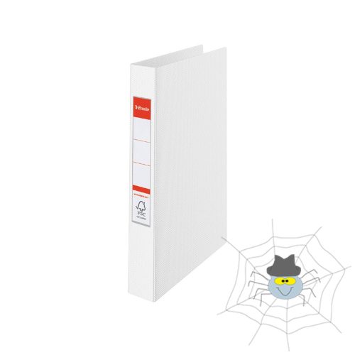 Gyűrűskönyv A4, 4,2cm, 4 gyűrű, PP Esselte Standard Vivida fehér