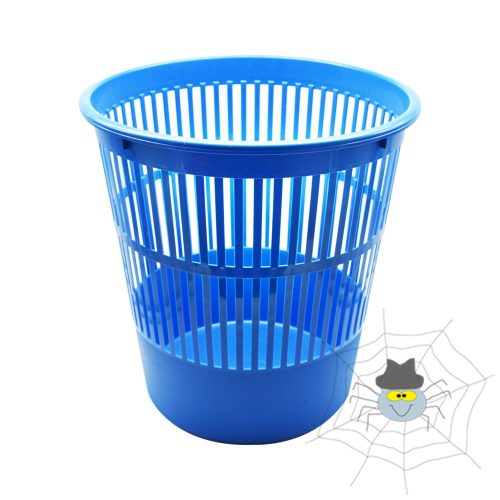 Papírkosár 16l, műanyag rácsos 315x305mm, Bluering® kék