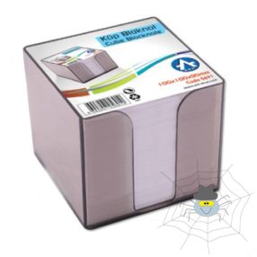 Kockatömb tartó műanyag 10x10x9cm, Bluering® füst