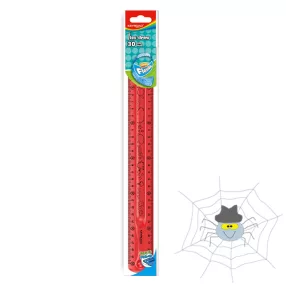 Vonalzó 30 cm, flexibilis Keyroad Flex Draw vegyes színek