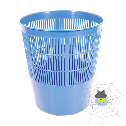 Papírkosár 16l, Fornax műanyag rácsos, Fornax, kék
