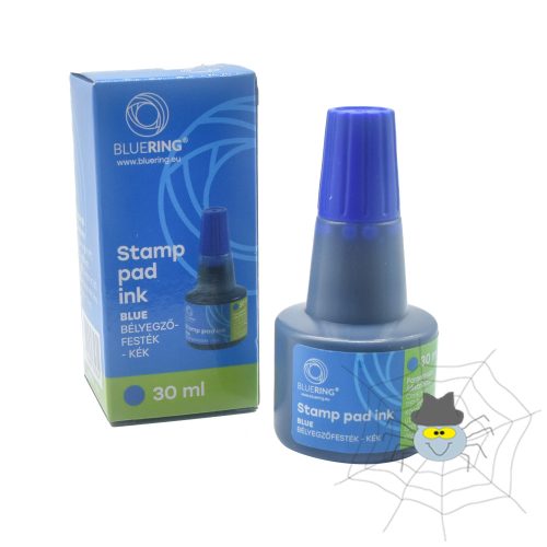 Bluering® Flower bélyegzőfesték 30 ml - kék