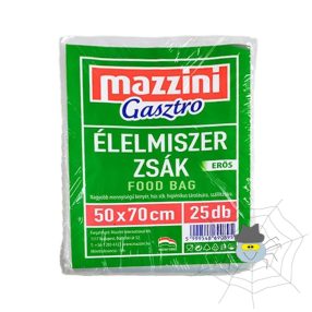 Élelmiszerzsák 50 x 70 cm 25 db/tekercs, 20 tekercs/karton