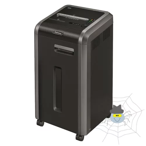 Iratmegsemmisítő, 22lap, csík vágás 5,8mm, Fellowes® Powershred 225i