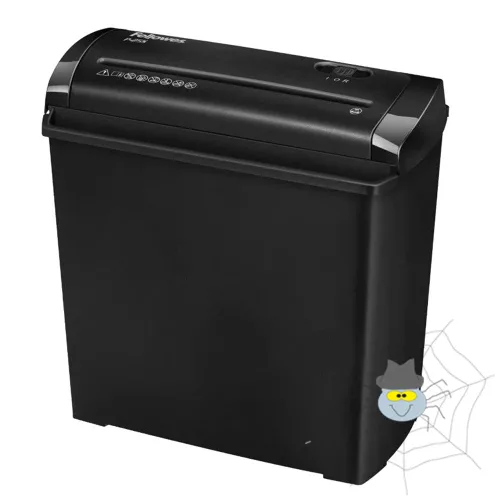 Iratmegsemmisítő, 5lap, csík vágás 7mm, Fellowes® Powershred P-25S