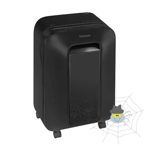 Iratmegsemmisítő, 11lap, mikrokonfetti vágás 2x12mm, Fellowes® Powershred LX201, fekete