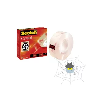 Ragasztószalag 19mmx33m 3M Scotch 600 kristálytiszta