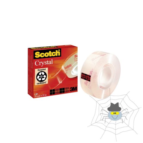 Ragasztószalag 19mmx33m 3M Scotch 600 kristálytiszta