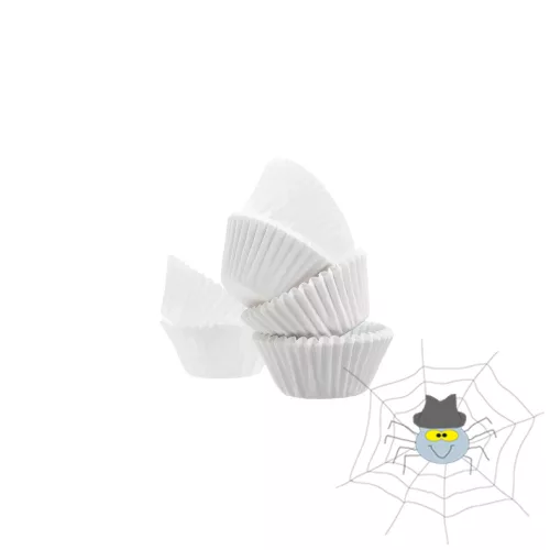 Muffin papír 7,5 x 5 x 3 cm 100 db/csomag fehér
