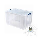   Tároló doboz, műanyag 85 liter, Fellowes® ProStore átlátszó