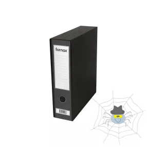 Tokos iratrendező A4, 8cm, Fornax Prestige fekete